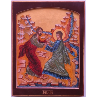 Jacob in gevecht met de Engel bij de Jaboc